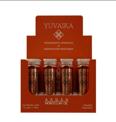 ARGAN, AMPOLLA X 12 UNIDADES YUVAIKA