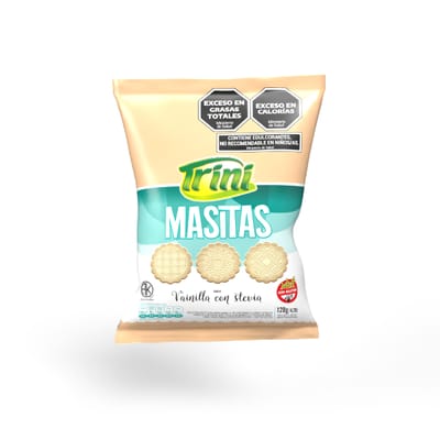 MASITAS DULCES SABOR VAINILLA C/STEVIA 120 GRS