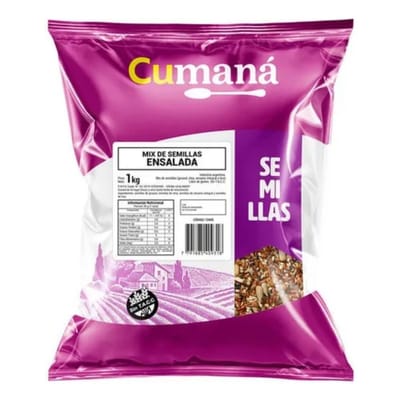 MIX SEMILLAS ENSALADA S/TACC CUMANA X1 KG - 13405
