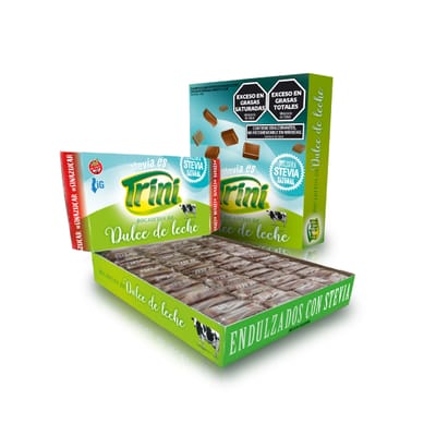 BOCADITOS DE DULCE DE LECHE 360 GRS 65 BOCADITOS
