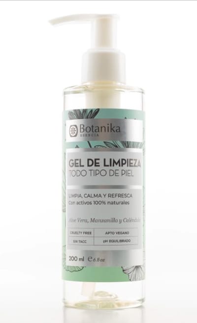 GEL DE LIMPIEZA FACIAL BOTANIKA