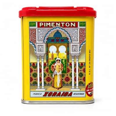 PIMENTON ESPAÑOL ZORAIDA DULCE X 75 G LATA ROJA (125 G)