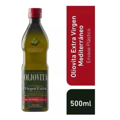 ACEITE DE OLIVA MEDITERRANEO 500ML ENVASE PLASTICO OLIOVITA