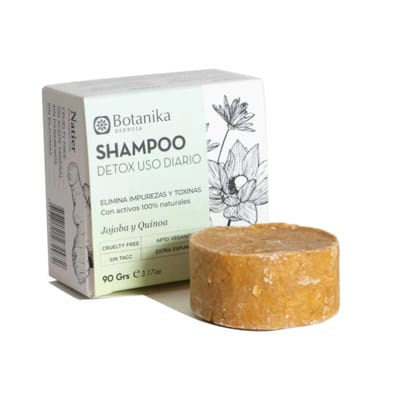 SHAMPOO DETOX USO DIARIO SOLIDO BOTANIKA