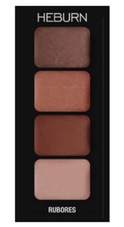 HEBURN MAQUILLAJE PROFESIONAL PALETA RUBORES 4 TONOS COD 944