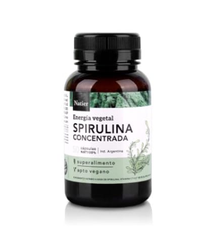 SPIRULINA EN CAPSULAS NATIER