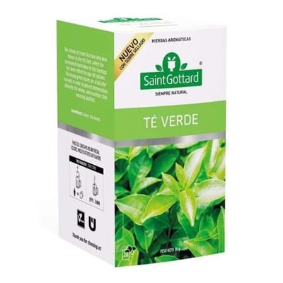 TE VERDE 20 SAQUITOS X 1.8G SAINT GOTTARD