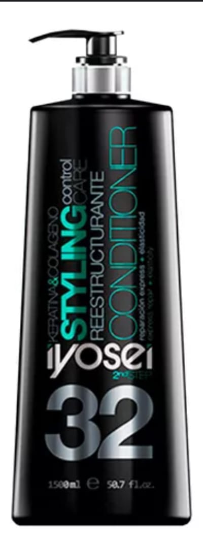 ACONDICIONADOR STYLING CON KERATINA Y COLAGENO X 1500ML IYOSEI