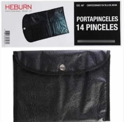 PORTAPINCELES 14 PINCELES HEBURN