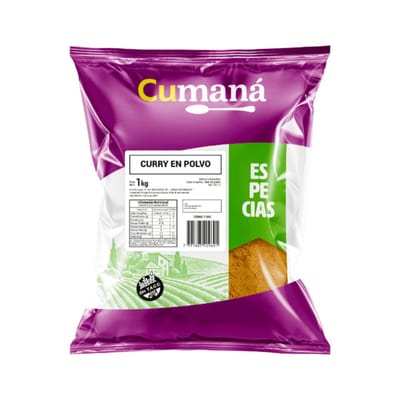 CURRY EN POLVO CUMANA X 1 KILO - 11603