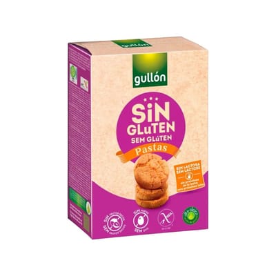 GALLETITAS GULLON PASTAS SIN GLUTEN X 200 GRS (B/12)