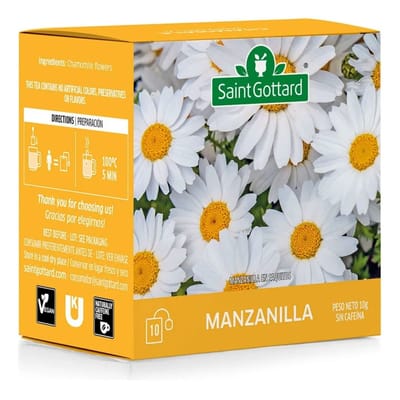 MANZANILLA 10 SAQUITOS X 1G SAINT GOTTARD