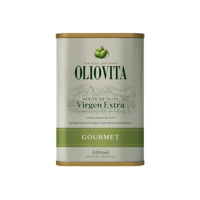 ACEITE DE OLIVA GOURMET 500ML LATA OLIOVITA