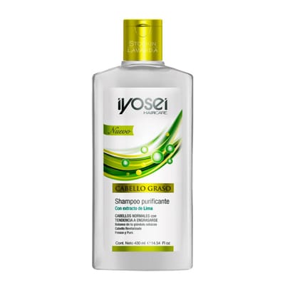 SHAMPOO CABELLOS GRASOS PURIFICANTE X 430ML IYOSEI