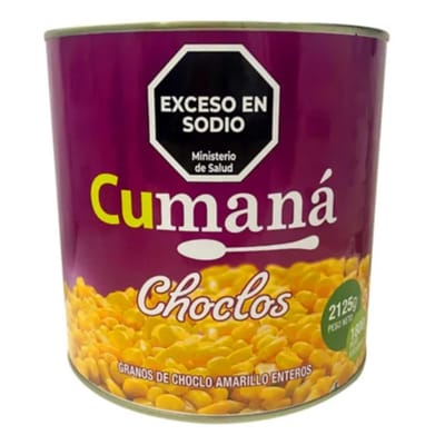 CHOCLO GRANO AMARILLO ENTERO CUMANA X2.130 KG - 32035