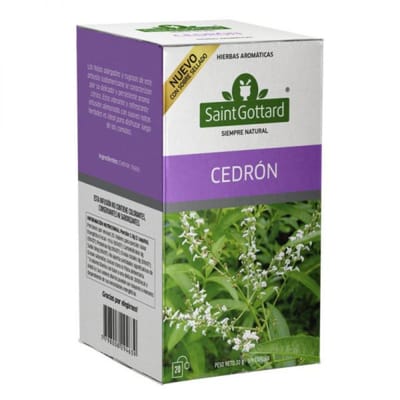 TE DE CEDRON SAINT GOTTARD X 20 SAQUITOS