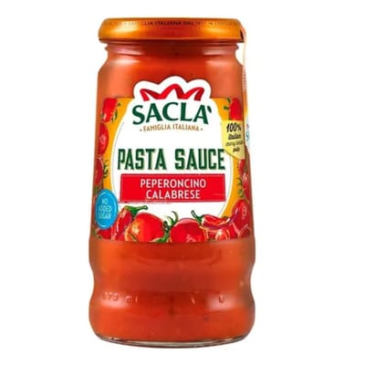 SALSA PASTA PEPERONCINO CALABRESE 290 GR SACLA