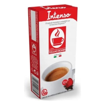CAFE INTENSO C/NESPRESSO DISPLAY X 10 CAPSULAS TIZIANO BONINI