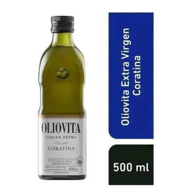 ACEITE OLIVA VIRGEN EXTRA OLIOVITA CORATINA VIDRIO 500ML OLIOVITA