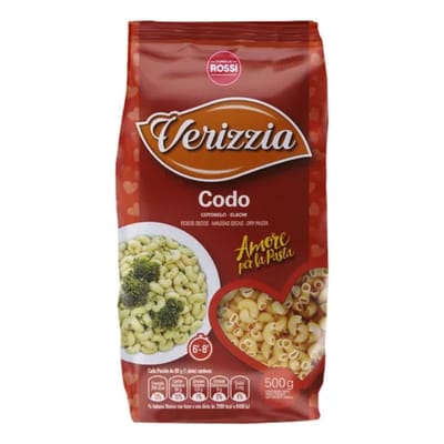 FIDEOS CODO VERIZZIA 500 G