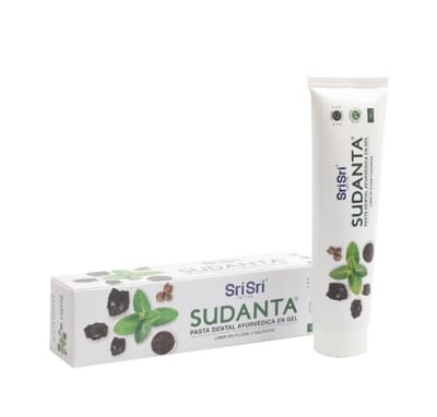 SUDANTA GEL MENTA - PASTA DENTAL AYURVEDICA SIN FLUOR 100G