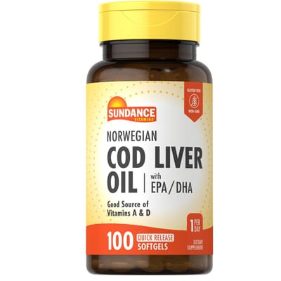 COD LIVER OIL SUNDANCE X 100 CAP