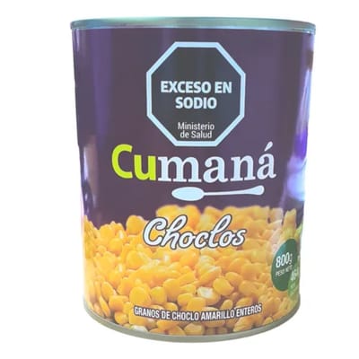 CHOCLO GRANO AMARILLO ENTERO CUMANA X800 GRS - 32034