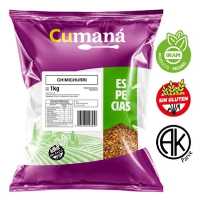 CHIMICHURRI S/TACC CUMANA X1 KG - 13502