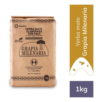 YERBA MATE GRAPIA MILENARIA 1 KG