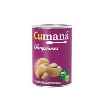 CHAMPIGNON ENTERO CUMANA X400 GRS - 30730