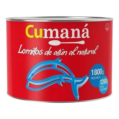 ATUN LOMITO NATURAL CUMANA X1,800 KG - 30666