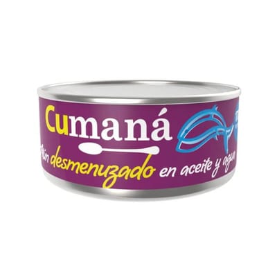 ATUN DESMENUZADO ACEITE CUMANA X170 GRS - 30616