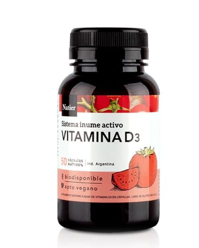 VITAMINA D X 50 CAPSULAS NATIER