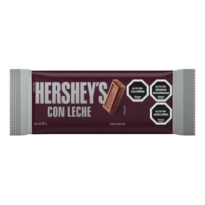 HERSHEY S CHOCOLATE CON LECHE X 82 G - 4 D X 18 UDS (B/72)