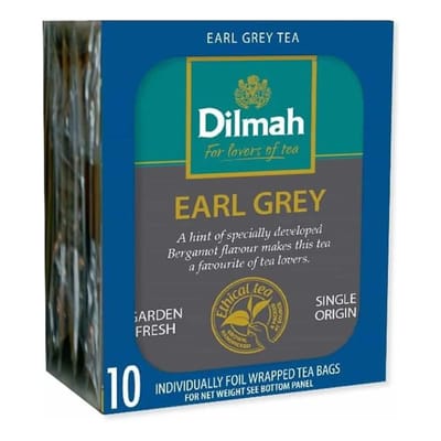 TE DILMAH GOURMET EARL GREY X 10 SAQ