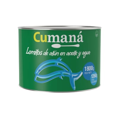 ATUN LOMITO ACEITE CUMANA X 1,800 KG - 30665