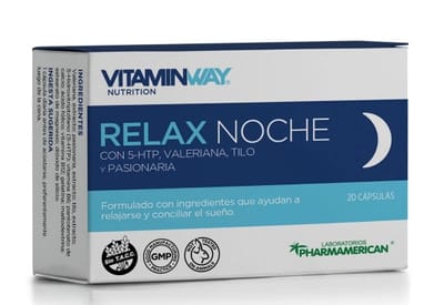 RELAX NOCHE VITAMIN WAY X 20 CAPSULAS