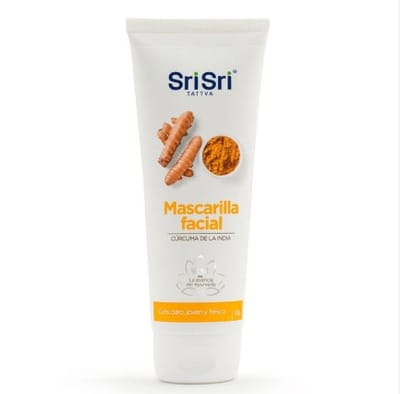 MASCARILLA FACIAL CON CURCUMA DE LA INDIA 100G