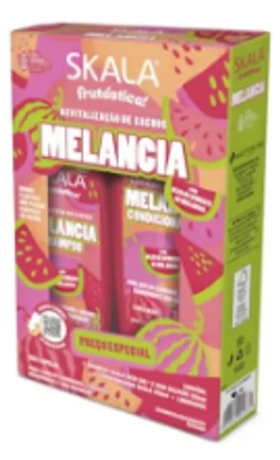 SHAMPOO Y ACONDICIONADOR MELANCIA SKALA X 325ML