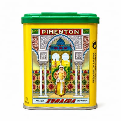 PIMENTON ESPAÑOL ZORAIDA AHUMADO TAPA VERDE X 75 G LATA