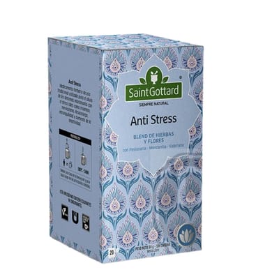 TISANA ANTI STRESS 20 SAQUITOS X 1.5G SAINT GOTTARD