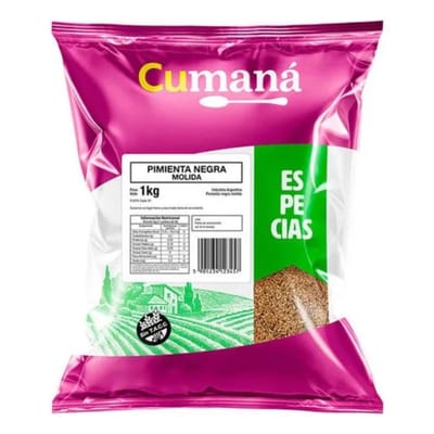 PIMIENTA NEGRA MOLIDA S/TACC CUMANA X 1 KG - 11738