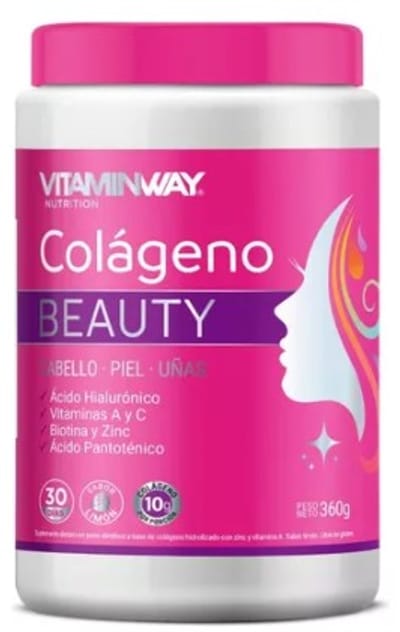 COLAGENO BEAUTY CABELLO PIEL UÑAS X360G VITAMIN WAY
