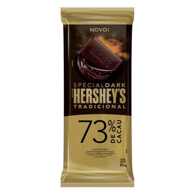 HERSHEY S SPECIAL DARK 73% CACAO X 85G - 4 DX 17 UDS (B/68)