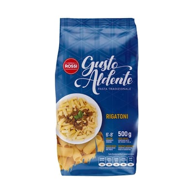 FIDEOS RIGATONI GUSTO ALDENTE 500 G
