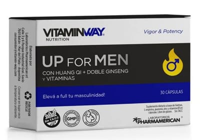 UP FOR MEN VW ESTUCHE X 20 CAPSULAS