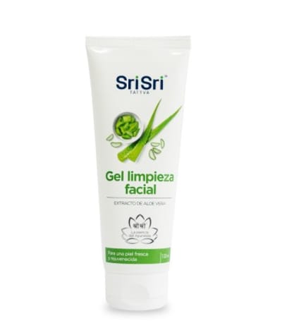 GEL DE LIMPIEZA FACIAL CON ALOE VERA 100ML SRI SRI