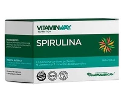 SPIRULINA VITAMIN WAY ESTUCHE X 60