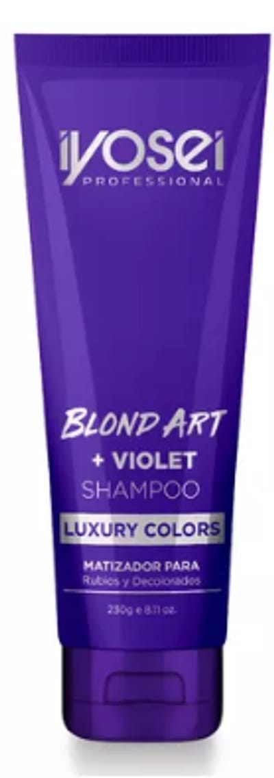 SHAMPOO BLOND ART VIOLET MASK LUXURY COLORS IYOSEI RETAIL