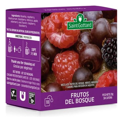 FRUTOS DEL BOSQUE 10 SAQUITOS X 2G SAINT GOTTARD